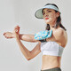 Pelch and sports mobile phone arm bag outdoor men and women wrist bag fitness running wear-resistant breathable equipment universal wrist bag Mint green print L