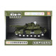 
WENYI tank missile vehicle toy children's military large rocket launcher tank model inertial toy car 3-6 years old boy Tank vehicle army green 741A