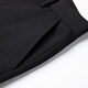 
Duck Duck (YAYA) goose down pants for men thickened straight elastic waist warm winter new casual plush pants 672F black 32