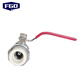 FGO Double-moving PPR copper ball valve Thickened hot melt water pipe Q11F-16T New Medium-sized PPR20 4 points
