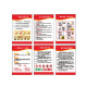 Zhonghuan Li'an [Sistema de gestión de seguridad contra incendios 60*80cm] KT Board Edge Organización de protección contra incendios Notificación de notificación de advertencia MYN9226B