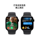 Apple Watch Series 10 智能手表42毫米亮黑色铝金属表壳黑色运动型表带M/L【GPS款】联通补贴