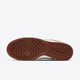 NIKE Nike Dunk Low White Brown Wheat Color Men's Low Top Casual Board Shoes DD1390-100 42