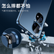 Tianjue [Upgraded light sense] Suitable for Huawei p50pro mobile phone case p50 protective case straight edge full-cover airbag anti-fall electroplating matte men and women ultra-thin model Huawei p50pro [Deep sea blue] Upgraded straight edge + light luxury texture