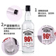 卡奈狮生命之水96度伏特加高度烈酒威士忌调鸡尾酒酒吧调酒基酒经典原味 原味 450mL 1瓶 +威士忌，赠2子弹杯