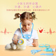 Feibei (Feibei) Regalos del día del niño Little Doctor Jet Juguetes para niños Girl Dentist Plays House Stethoscope Medical Box
