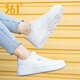 361 grados zapatos para mujeres zapatos deportivos zapatos de primavera y verano zapatos blancos bajos livianos zapatos casuales 361 grados zapatos para mujeres 361 grados blancos/agales-6623 35
