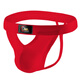 Long Night Men's Underwear Thong Gay Rainbow Belt Sexy Gay Front Hollow Y-shaped Large Pouch Single Butt Red M73-80CM