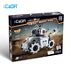 CADA Assemblé Blocs Blocs Blocs Remote Contrammation Toy Car Steple Fourw-Wheel Traw Transverse Tank Children's Electronic Build