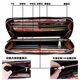 Zunjue Wolf Crocodile Leder Brieftasche Herren Langer Reißverschluss Clutch junger High-End-Business-Leder-Bag Multi-Card-Handtasche Trendy Braun