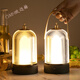 OUMAIHE bar table lamp rechargeable LED bar table lamp table lamp night light creative restaurant clear bar table lamp bar atmosphere light hand + three-color light + charger (button switch) dimmer switch