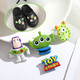 Qyckaby Hole Shoes Accessoires Girl's Outerwear Schuhe DIY adaptive Schuhschnalle Süßes dreidimensionales handgefertigte dekorative Schnalle Abnehmbares brauner Bär