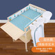 
Bei Happy Solid Wood Diaper Table Baby Care Table Massage and Bathroom Baby Crib Change Table Solid Wood Extended Style + Crown Niu Niu Care Mat