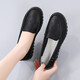 2023 Spring and Summer Mom Shoes Soft Soled Casual Fashion Shoes Comfort Shoes Middle-aged and Elderly Granny Shoes Anti-Slip Dancing Shoes Black 37