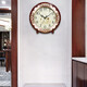 Hanshi (Hense) Creative Small Table Clock Living Room Bedroom Wooden Table Clock Simple Table Clock Fashion Clock Classical Quartz Clock HD282 Brown