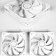 Thermalright Peerless Assassin 120 WHITE air-cooled radiator AGHP 6 heat pipe twin towers with top cover dual C12W fans PA120 WHITE