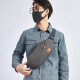 Poston men's chest bag waist bag trendy college student shoulder crossbody bag boys mini backpack mobile phone bag