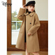 
Disney (DISNEY) Girls' Handmade Cashmere Coat High-end Woolen Coat Children's Woolen Coat Autumn and Winter 2023 New Trench Coat Jacket Khaki 150