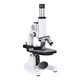 TIENIU Microscope optique pour les élèves du secondaire avec une observation des acariens pour les cellules bactériennes pour l'expérience en sciences des enfants pour l'examen d'entrée au lycée Double focus + l'étrier + écran d'affichage intelligent
