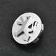 
Dongfeng Peugeot Hub Cover 307 308 408 508 3008 4008 5008 Tire Center Cover Marking Hub Marking Cover Accessories Silver [flat standard] 1 piece