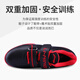 Li Ning (LI-NING) weightlifting shoes, squat shoes, comprehensive training competitive competition, men's and women's squat shoes, deadlift professional training shoes LJZP155-1 black red 40