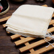 Danube Meng Pure Coton Filtre Sac Décoction Sac Sag Sac de saison Sac Bratised Décoction Traditional Chinois Médecin Gauze Sag Sac de séparation Sac Vin Spe spécial Small Size 13820CM3