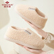 Yu Zhaolin (YUZHAOLIN) Cotton Slippers for Men and Women Winter Cotton Shoes Bag Heel Cotton Slippers Warm Home Cotton Slippers YZL1903