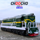Kaiwei (Kaiwei) 1/87 Dongfeng Metal Train Modèle rétro Simulation Moteur à vapeur Locomotive pour enfants Gree Blue Blue Red Red Three Section Combinaison