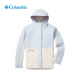 Columbia24秋冬新款Columbia哥伦比亚户外防水透气单层冲锋衣外套女XR3937 191 S