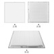 Sanxiong Aurora LED panel light integrated ceiling panel light office light panel white edge square 600x600 42W white light 6500K Minglang series