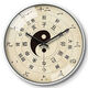 Ziwu Liuzhu Bagua Creative Wall Clock Traditional Chinese Medicine Health Home Clock Beauty Salon SPA Club Silent Wall Clock LQXBK677 Black Needle Black Frame 8 inches (diameter 20 cm)