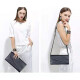 Sephren European и American Fashion Fashion Light Swite Cowhide Clutch Женщины повседневные темпераментные пакеты для подмышки, 2024 Новая мягкая мешок для кожи черная