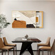 
Huaixue modern simple electric meter box painting decorative painting light luxury abstract texture painting high-end restaurant distribution box electric box hanging painting JD12392 60*50cm (blocking 50*40) hydraulic black frame