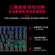 
CHERRY Cherry MX8.2TKL mechanical keyboard wireless Bluetooth three-mode game e-sports color light backlight 87-key laptop sends arms box Three-mode black tea shaft sends arms box
