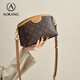 Aokang bag women's bag 2025 trendy retro small square bag light luxury crossbody shoulder bag birthday gift for mother and wife