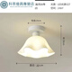 Janevia Ceramic Aisle Light New Cream Style Corridor Ceiling Light Balcony Stairwell Simple Modern Porch Light Entry Light Acrylic White + White Light