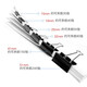 
1 long tail clip 9mm dovetail clip small ferrous metal iron clip paper ticket clip information fish tail clip bill document clip office supplies 40 pieces/tube 3883