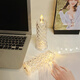 Liangqiao simulated electronic candle light birthday proposal arrangement battery version candlelight dinner romantic mood scene decoration confession rose petal candle light color box