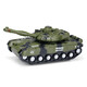
WENYI tank missile vehicle toy children's military large rocket launcher tank model inertial toy car 3-6 years old boy Tank vehicle army green 741A