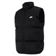 Nike (NIKE) down jacket men's winter new sports fashion casual stand collar comfortable warm vest vest vest 928860-010 Cotton jacket FB7374-010 black large 2XL