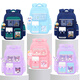 Beautiful baby Kuromi three to six girls primary school students' burden reduction and spine protection large capacity first grade and second grade girls lightweight children's school bag small purple (excluding tutoring bag and not including pencil case)