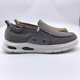
Shachi men's shoes 2024 summer new lazy shoes men's casual shoes popcorn bottom breathable canvas shoes gray 3883 38