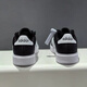 Adidas Neo Herrenschuhe 2025 Sommer neuer dreistreifen weiße Schuhe leichte Freizeitschuhe Low Top Sports Schuhe Student Board GW9196 Schwarz/Weiß 44 (270 mm)