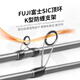 
Samba Luya Samba Hongguang universal luya rod far throw rod perch mandarin fish straight handle gun handle fishing rod sic guide ring 2.04 meters straight handle-S682M [Hongguang universal rod]