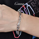 GsunG platinum bracelet men's new PT950 anchor bracelet, personalized, fashionable and atmospheric platinum men's bracelet rudder PT950 bracelet about 43 grams 20 cm pre-ordered