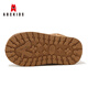 
[90% new] ABC KIDS children's shoes for boys and girls snow boots 2024 winter children's cotton shoes plus velvet thickened girls cotton boots 3879PY khaki 37