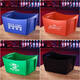 Wing Fantasy thickened plastic rectangular ice bucket beer bucket beer basket beer frame beer box bar wine box green