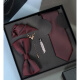 Pearl Diary Krawatte Herrenmänner Wagen lässige Fliege Biege Geschenkbox Set Bräutigam Hochzeit koreanische Version Valentinstag Geburtstagsgeschenk für Jungen YG-854 Model (breit 8cm/Handstil)