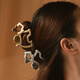AGATHA/Ai Jiasha puppy hair clip headdress high-end hairpin female [birthday gift] give girlfriend shark grabbing golden hair clip