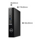 戴尔（DELL）OptiPlex 7010/7020mff微型迷你mini小主机 itx商用办公台式电脑台式机 单主机/含键盘鼠标 i3-12100T/16G/512G固态/定制版
